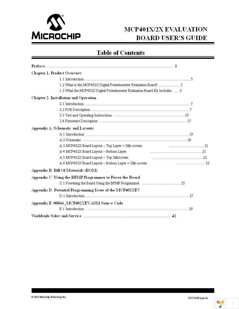 MCP402XEV Page 3