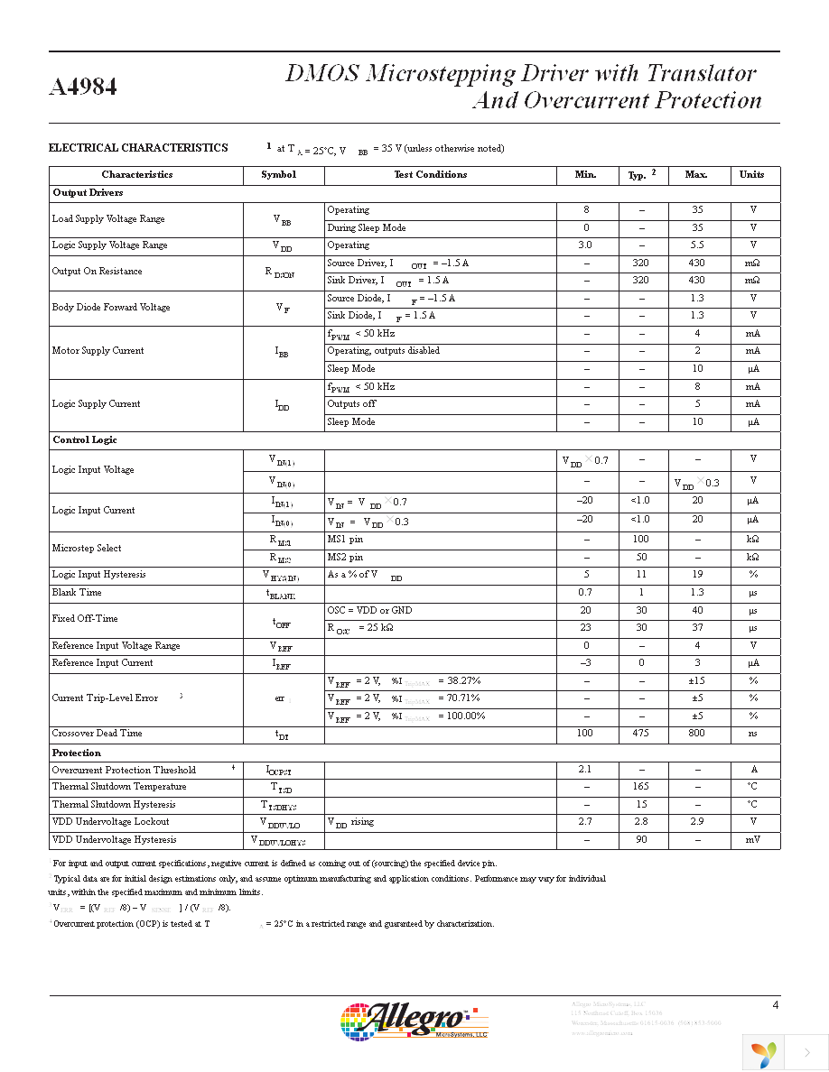 APEK4984SLP-01-T Page 4