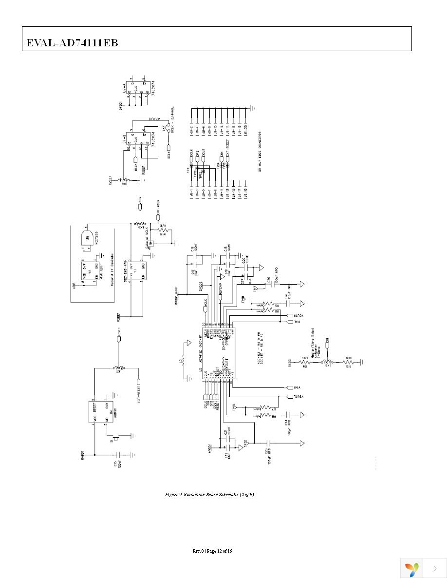 EVAL-AD74111EBZ Page 12
