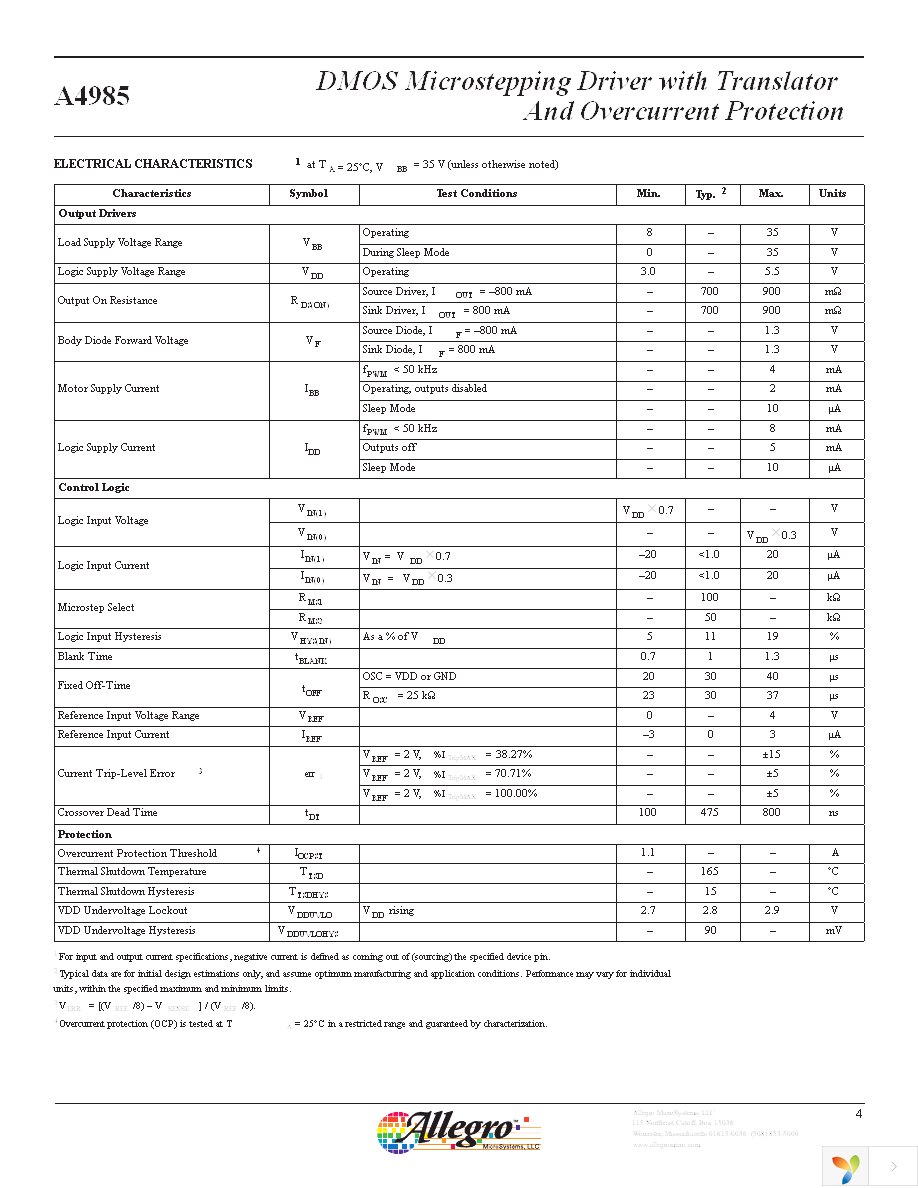 APEK4985SLP-01-T Page 4