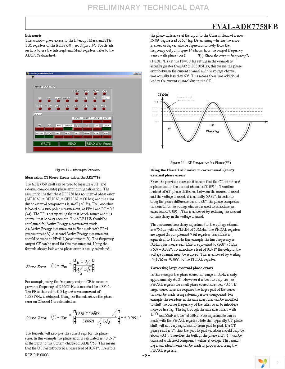 EVAL-ADE7758ZEB Page 9