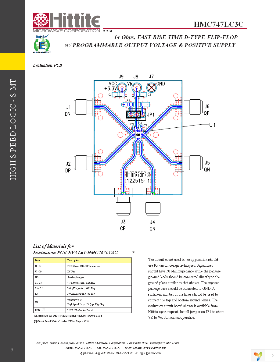 EVAL01-HMC747LC3C Page 9