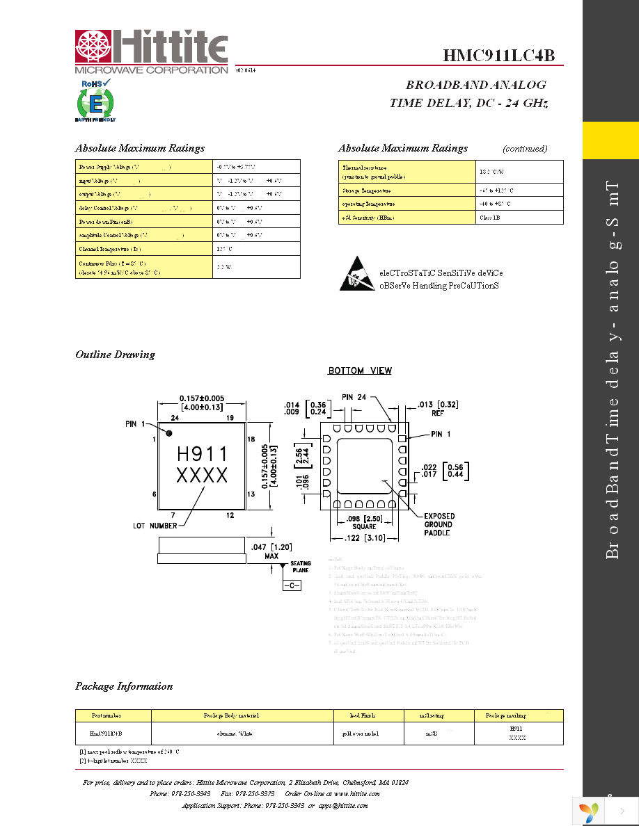 EVAL01-HMC911LC4B Page 10