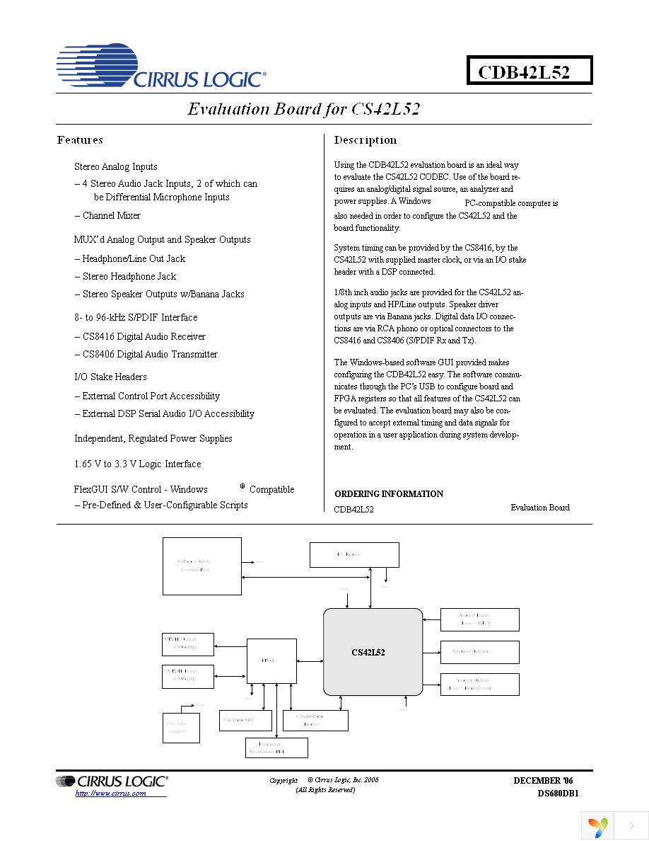 CDB42L52 Page 1