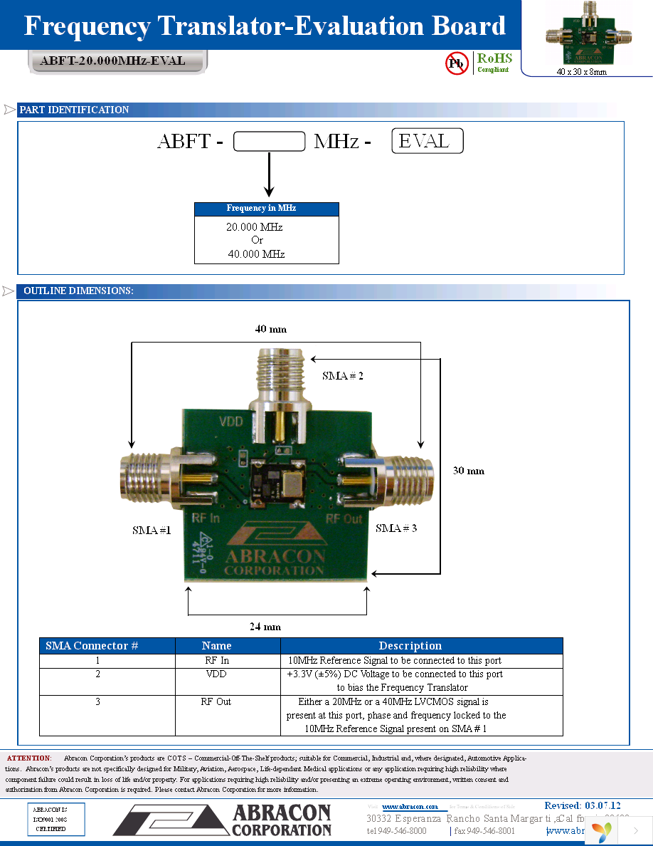 ABFT-20.000MHZ-EVAL Page 4