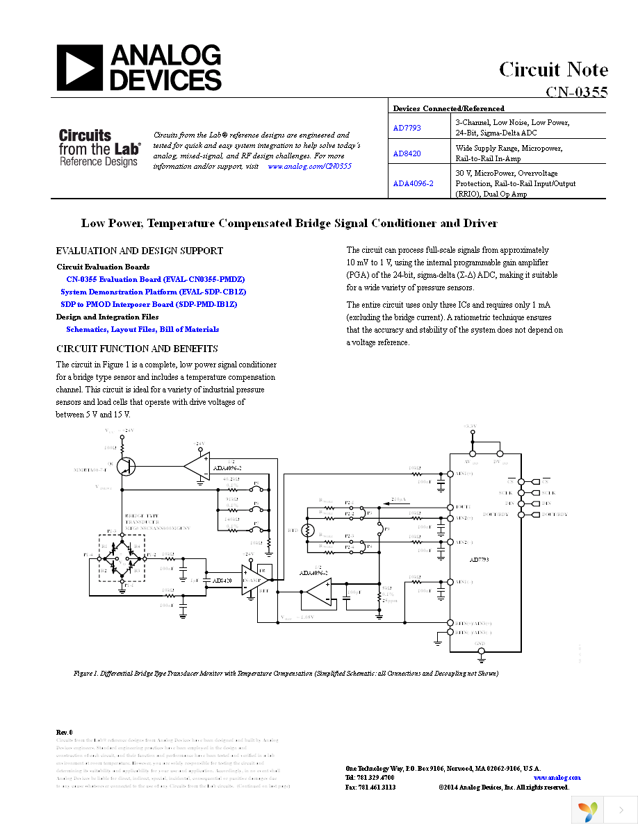 EVAL-CN0355-PMDZ Page 1