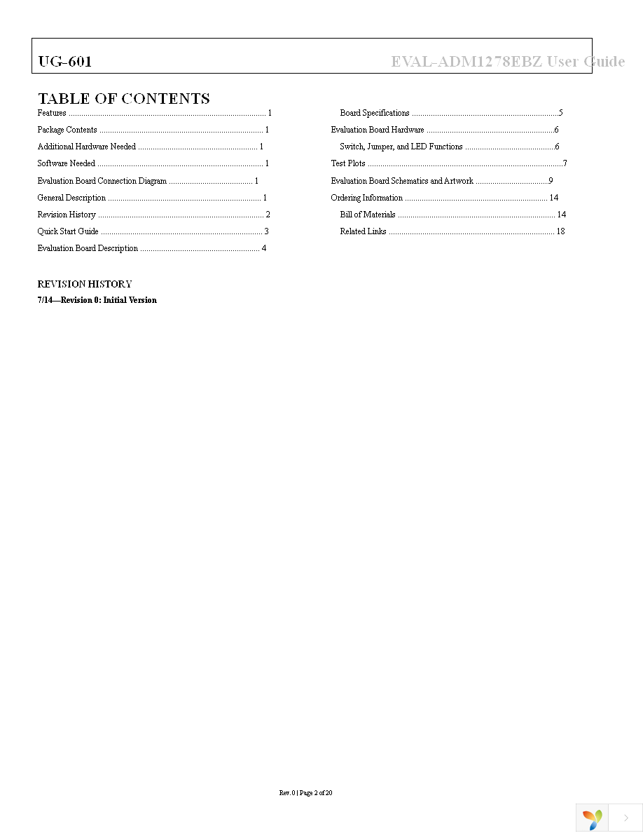 EVAL-ADM1278EBZ Page 2