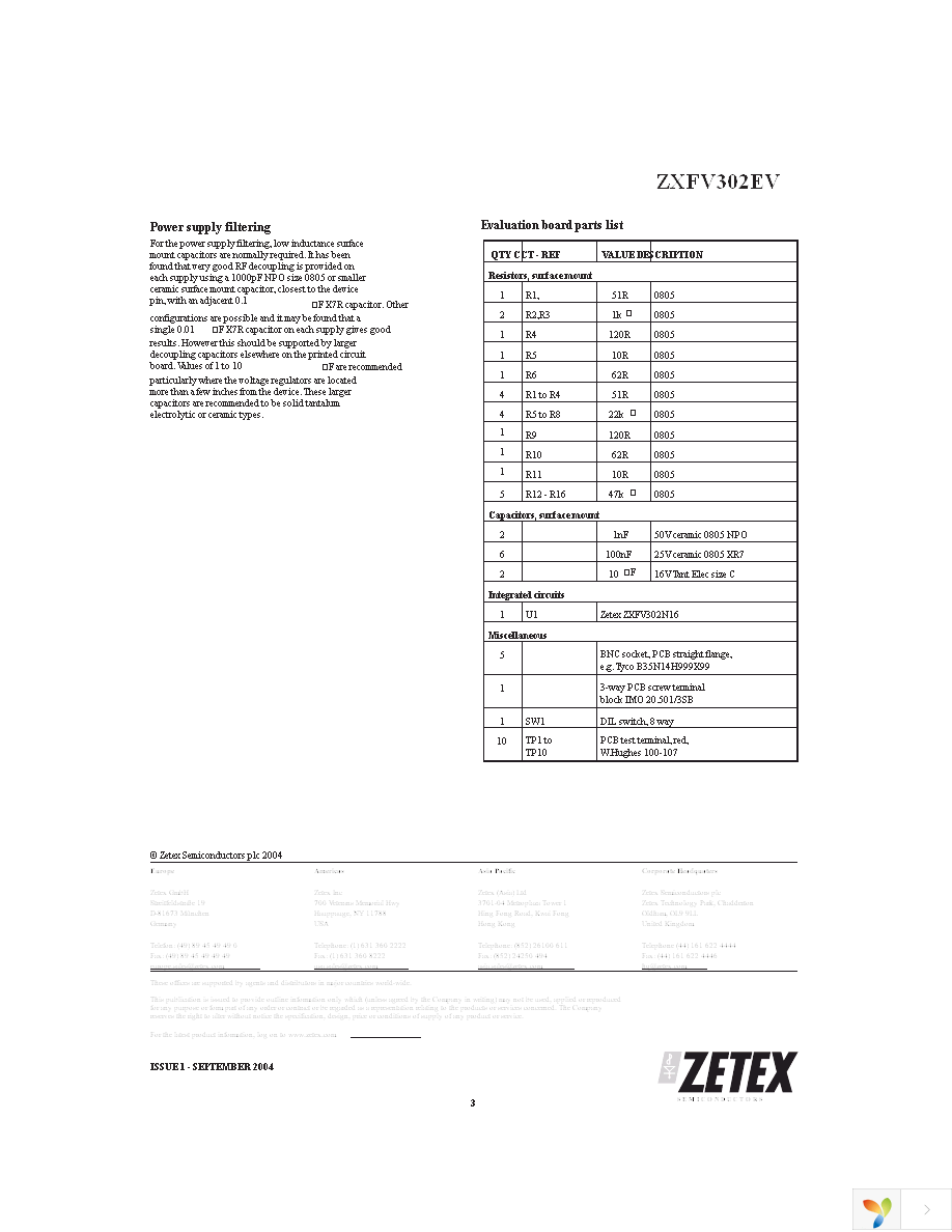 ZXFV302EV Page 3