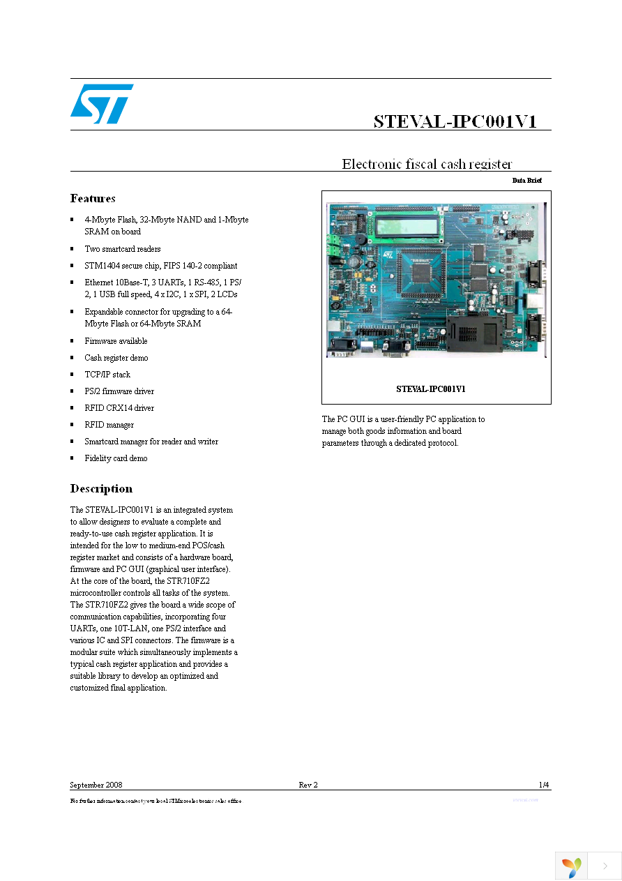 STEVAL-IPC001V1 Page 1