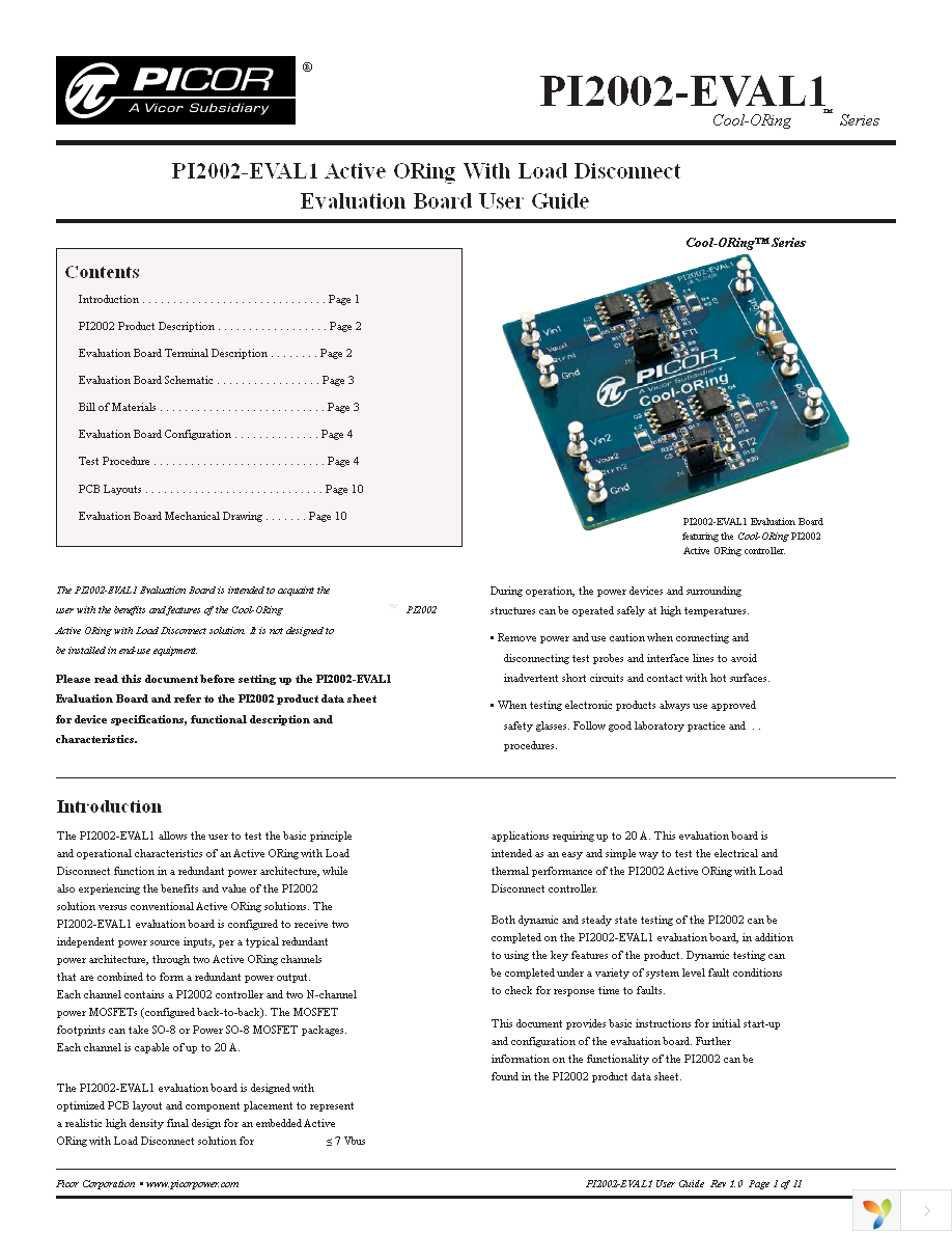 PI2002-EVAL1 Page 1