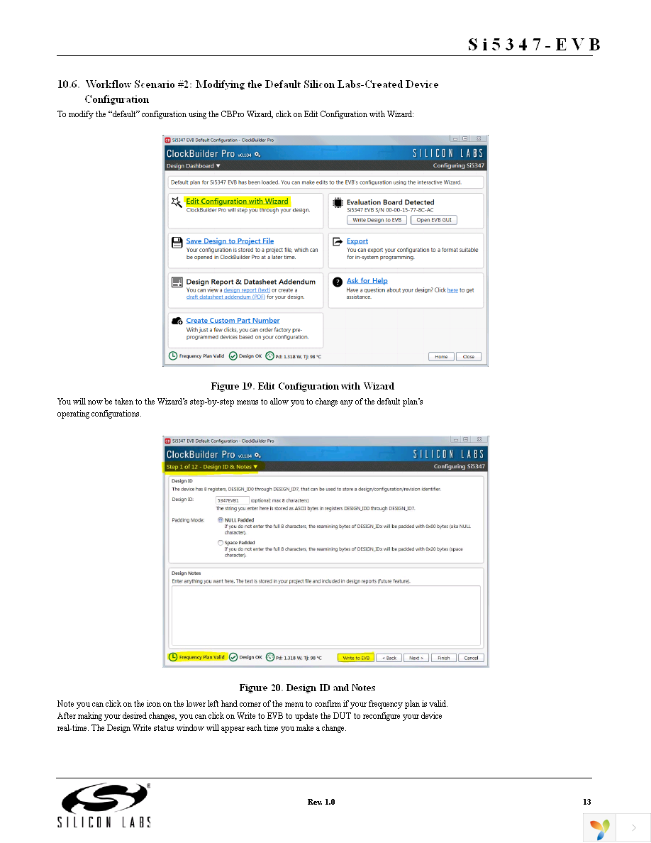 SI5347-EVB Page 13