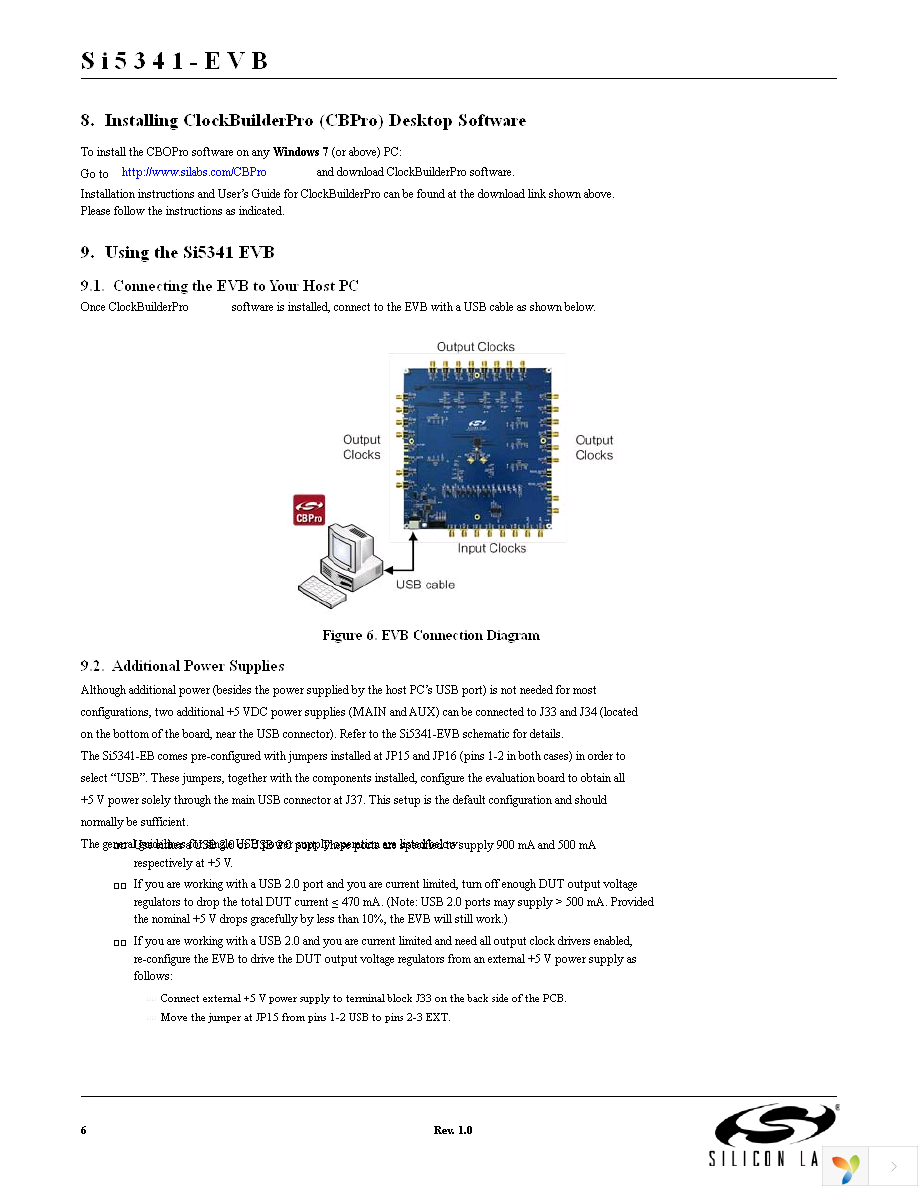 SI5341-EVB Page 6