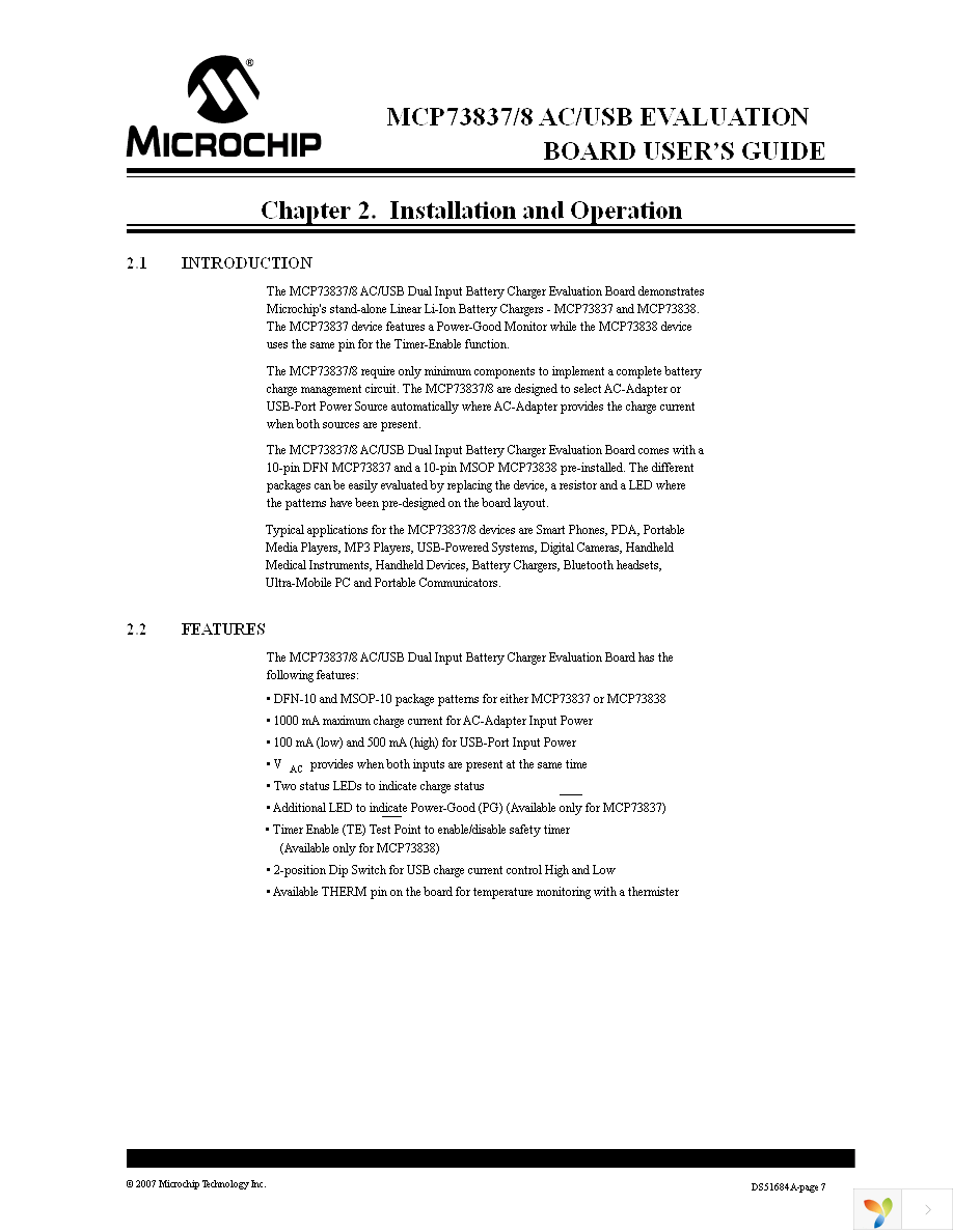 MCP7383XEV-DIBC Page 11