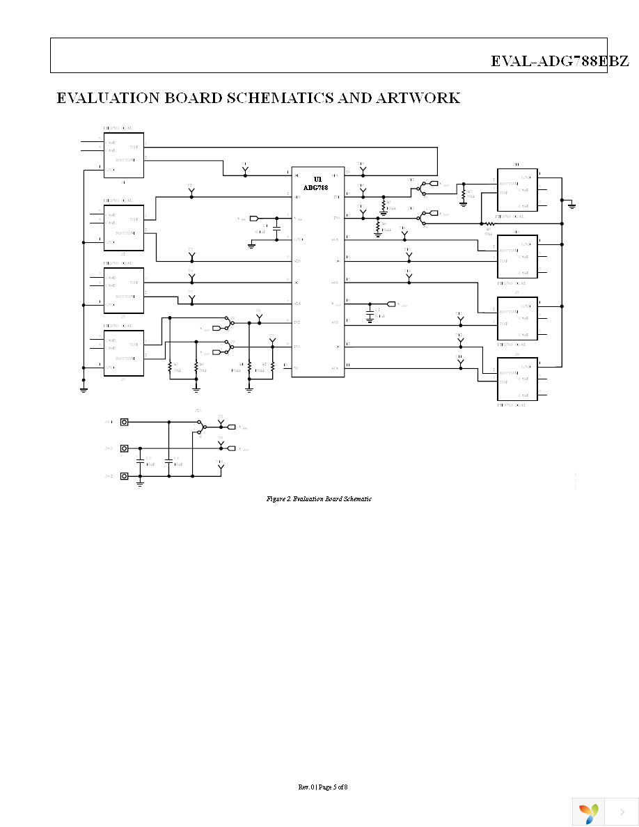 EVAL-ADG788EBZ Page 5