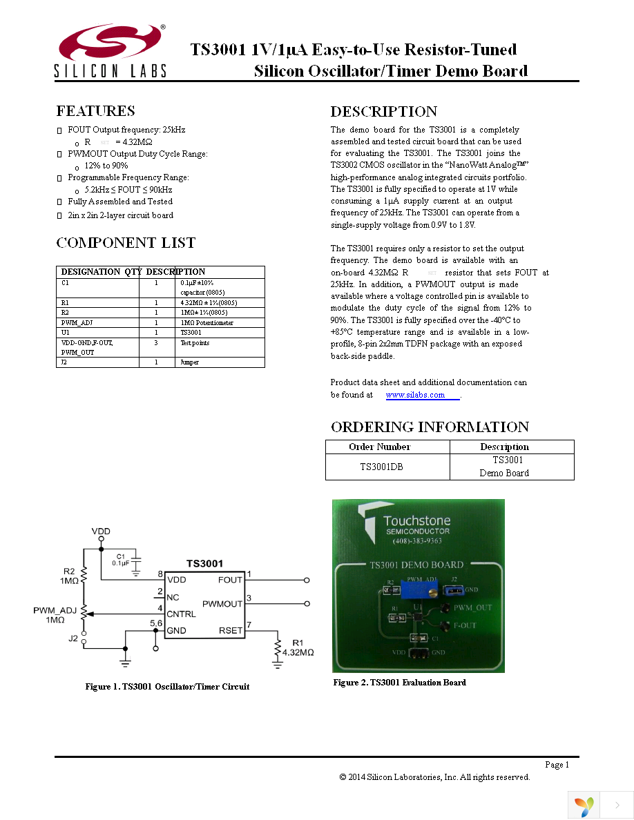 TS3001DB Page 1