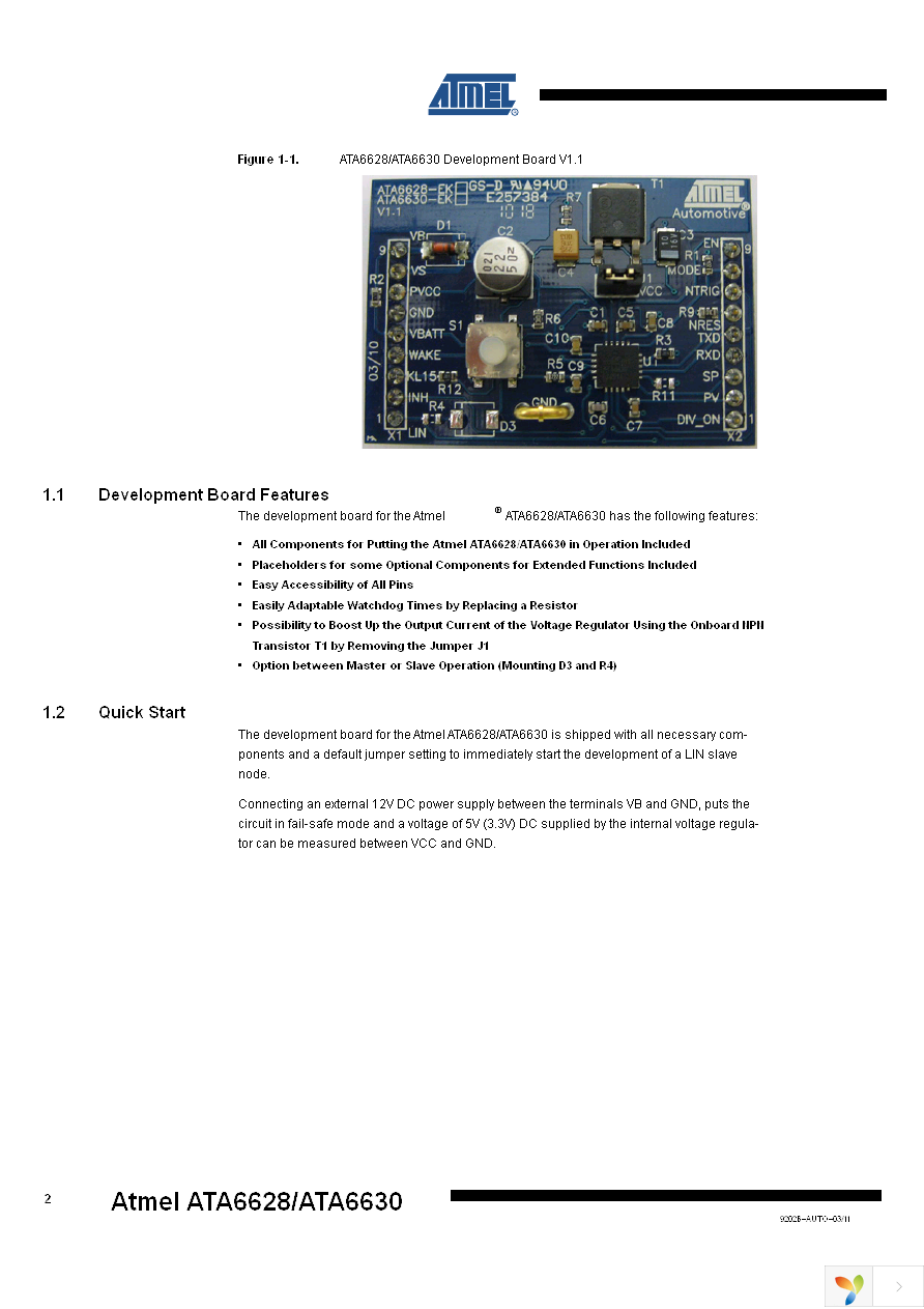 ATA6628-EK Page 2