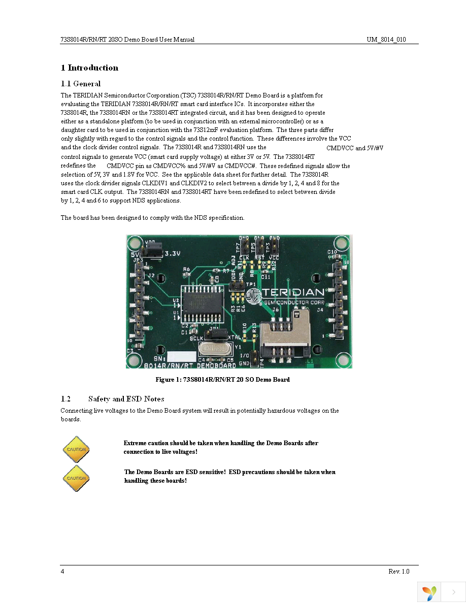 73S8014R-DB Page 4
