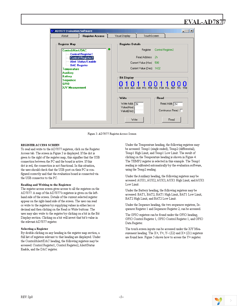 EVAL-AD7877EBZ Page 5