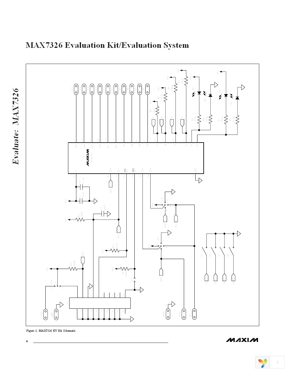 MAX7326EVCMAXQU+ Page 6