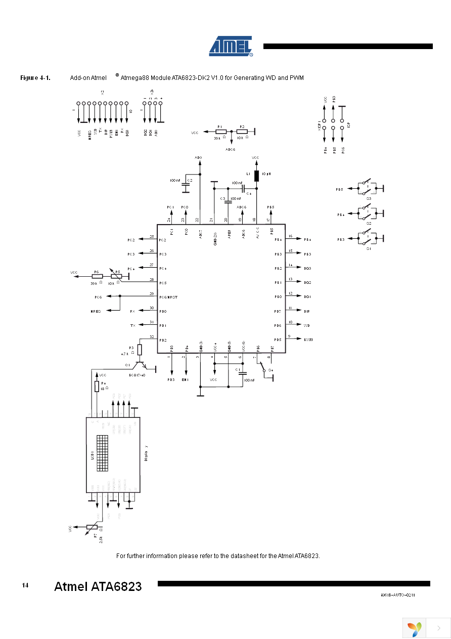 ATA6823-DK Page 14