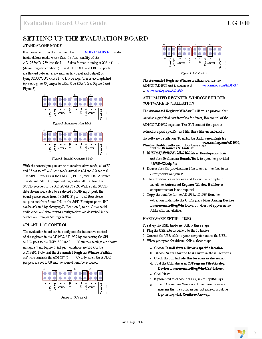 EVAL-AD1939AZ Page 3