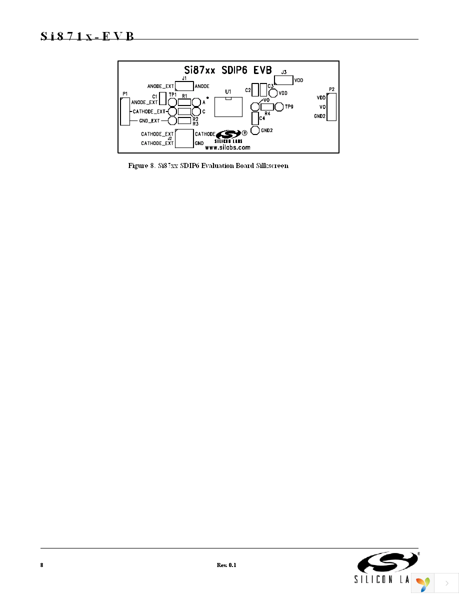 SI871XDIP8-KIT Page 8