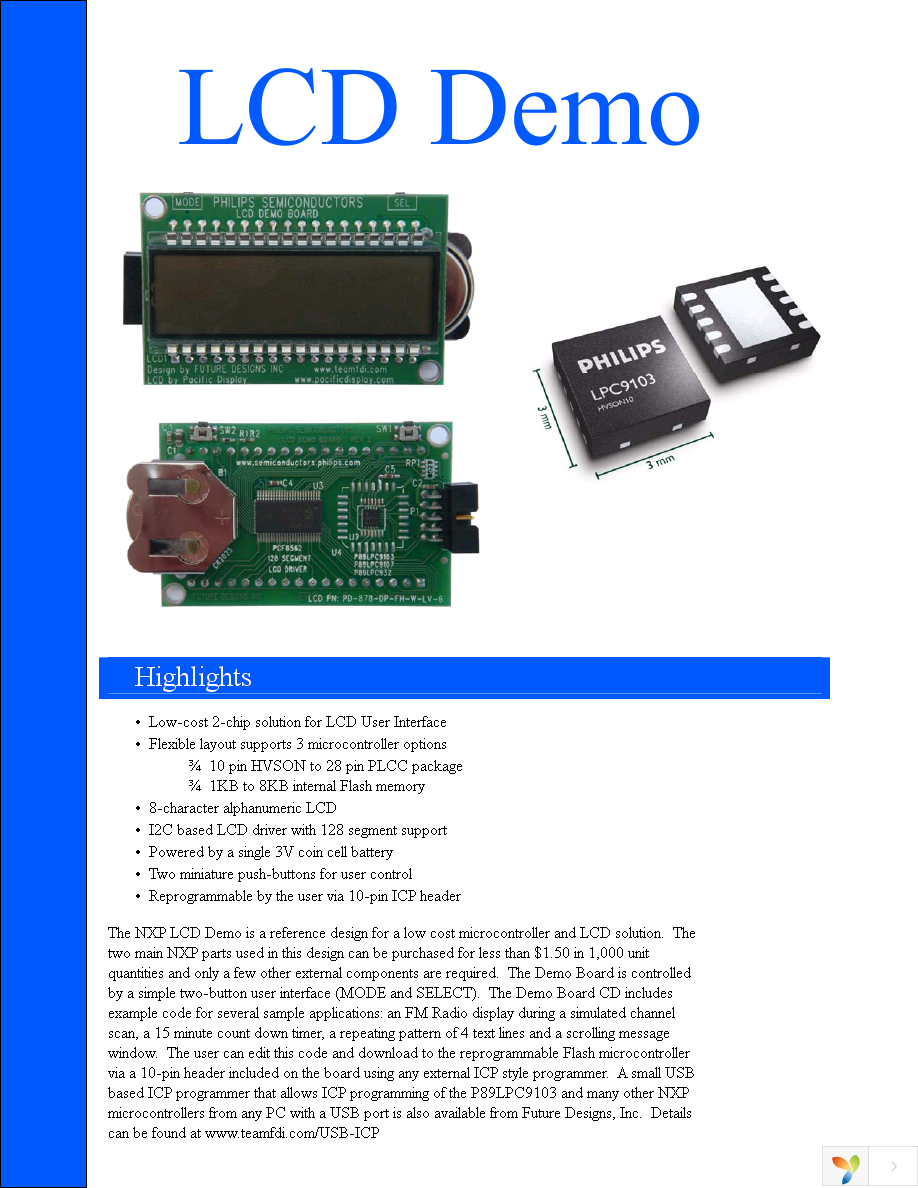 LCD-DEMO-KIT Page 1