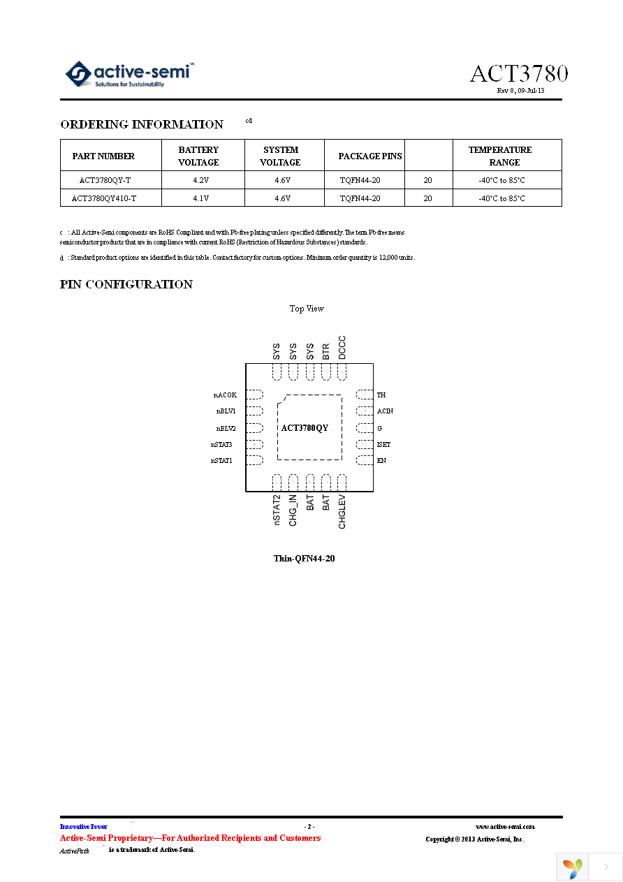 EA3780QY Page 2