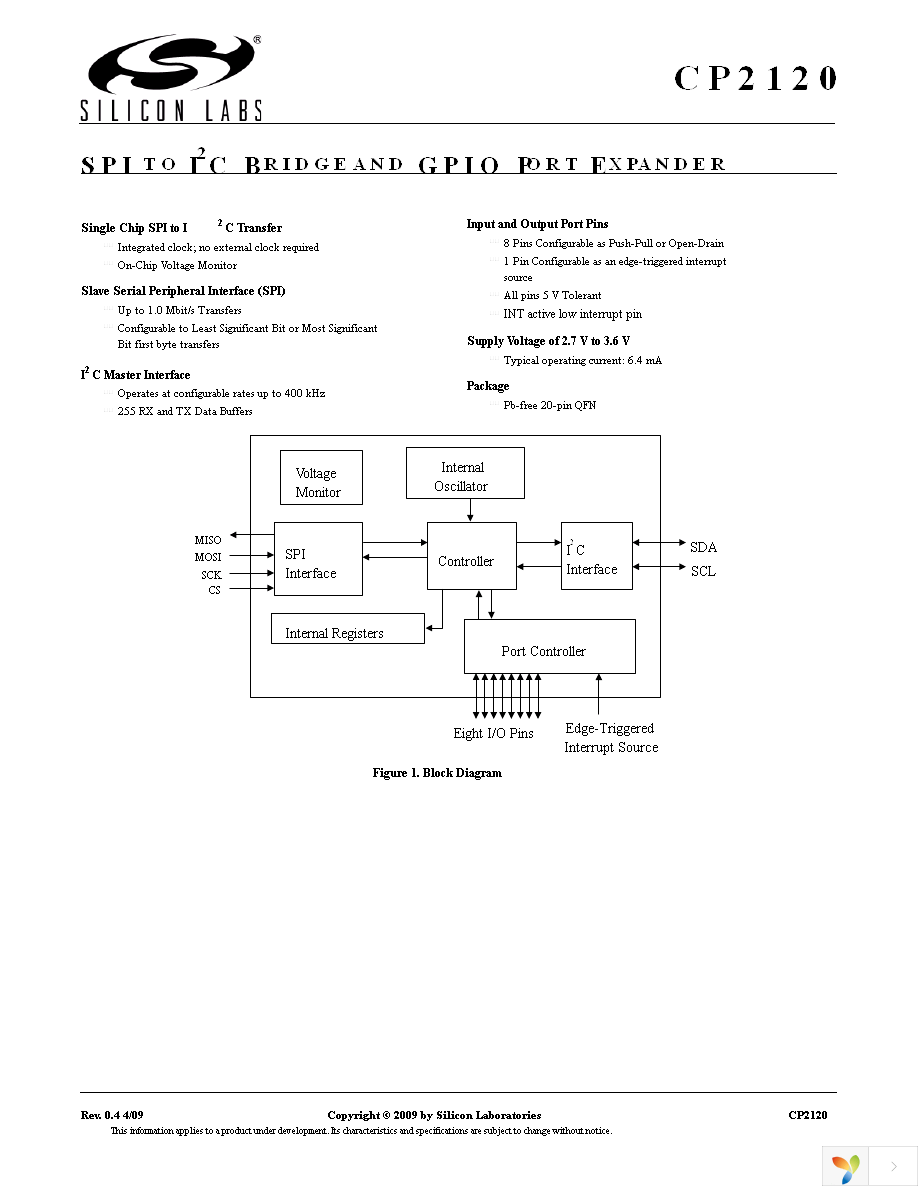 CP2120EK Page 1