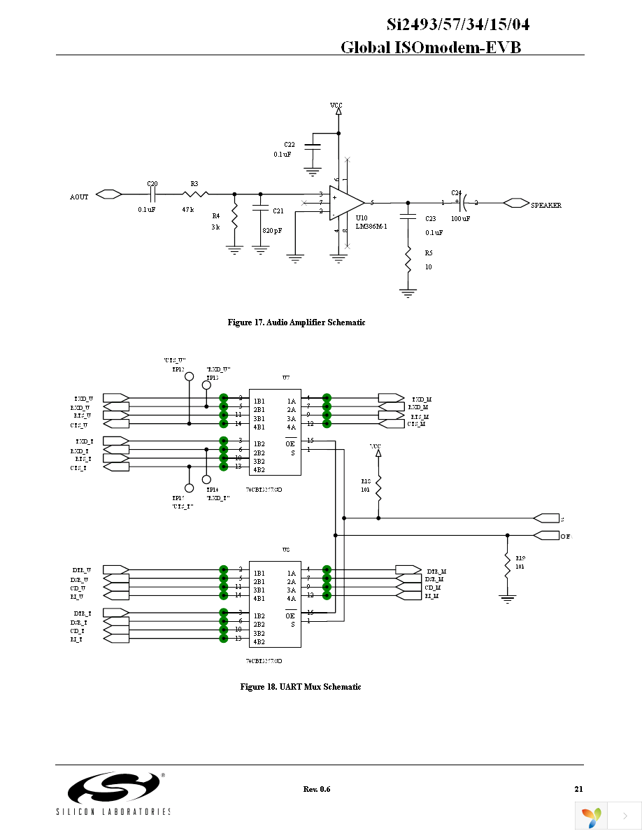 SI2493FT18-EVB Page 21