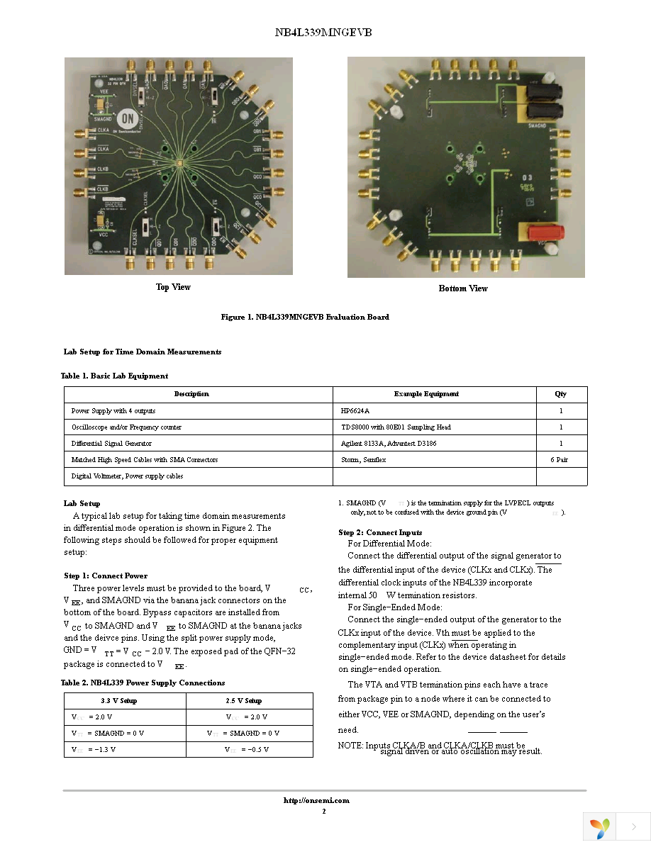 NB4L339MNGEVB Page 2