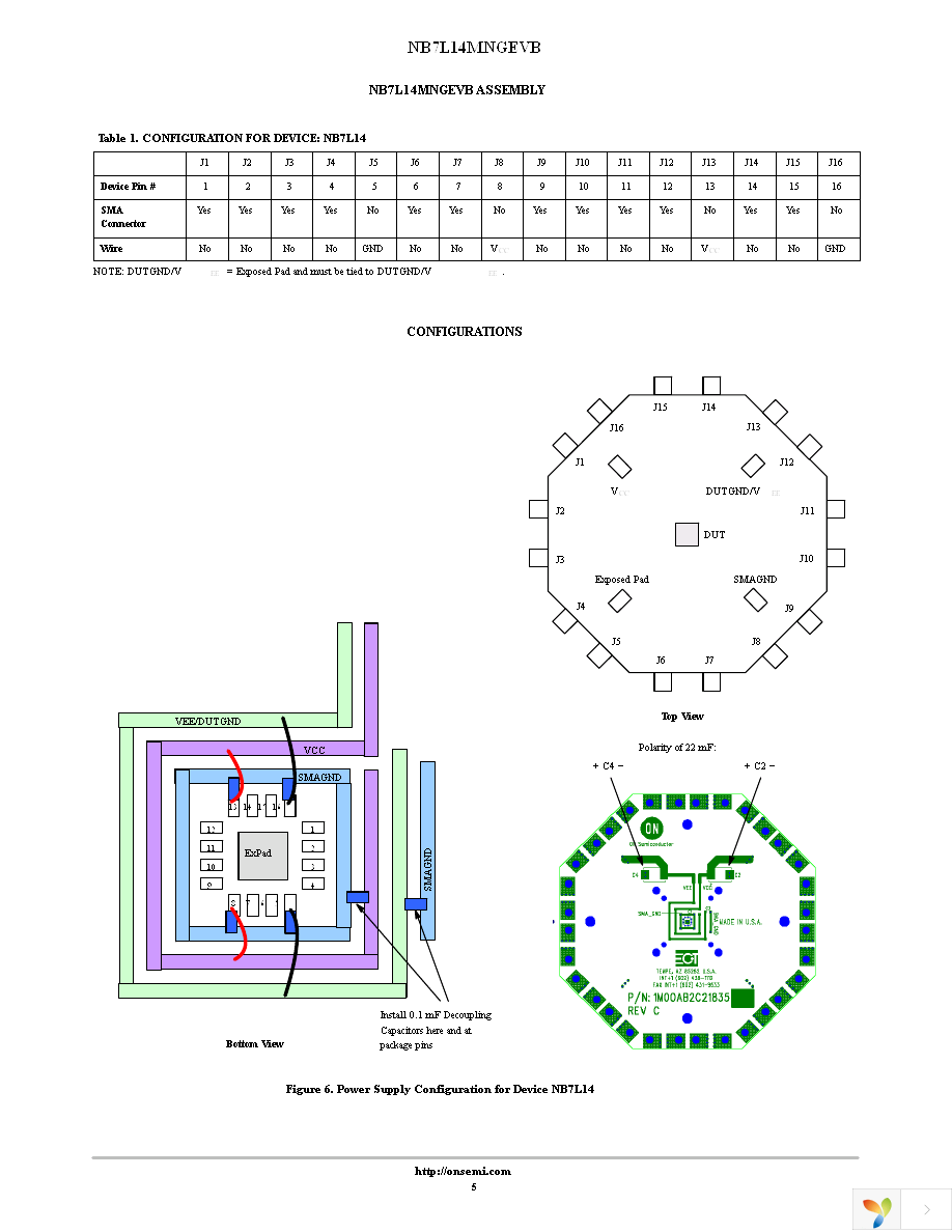 NB7L14MNGEVB Page 5