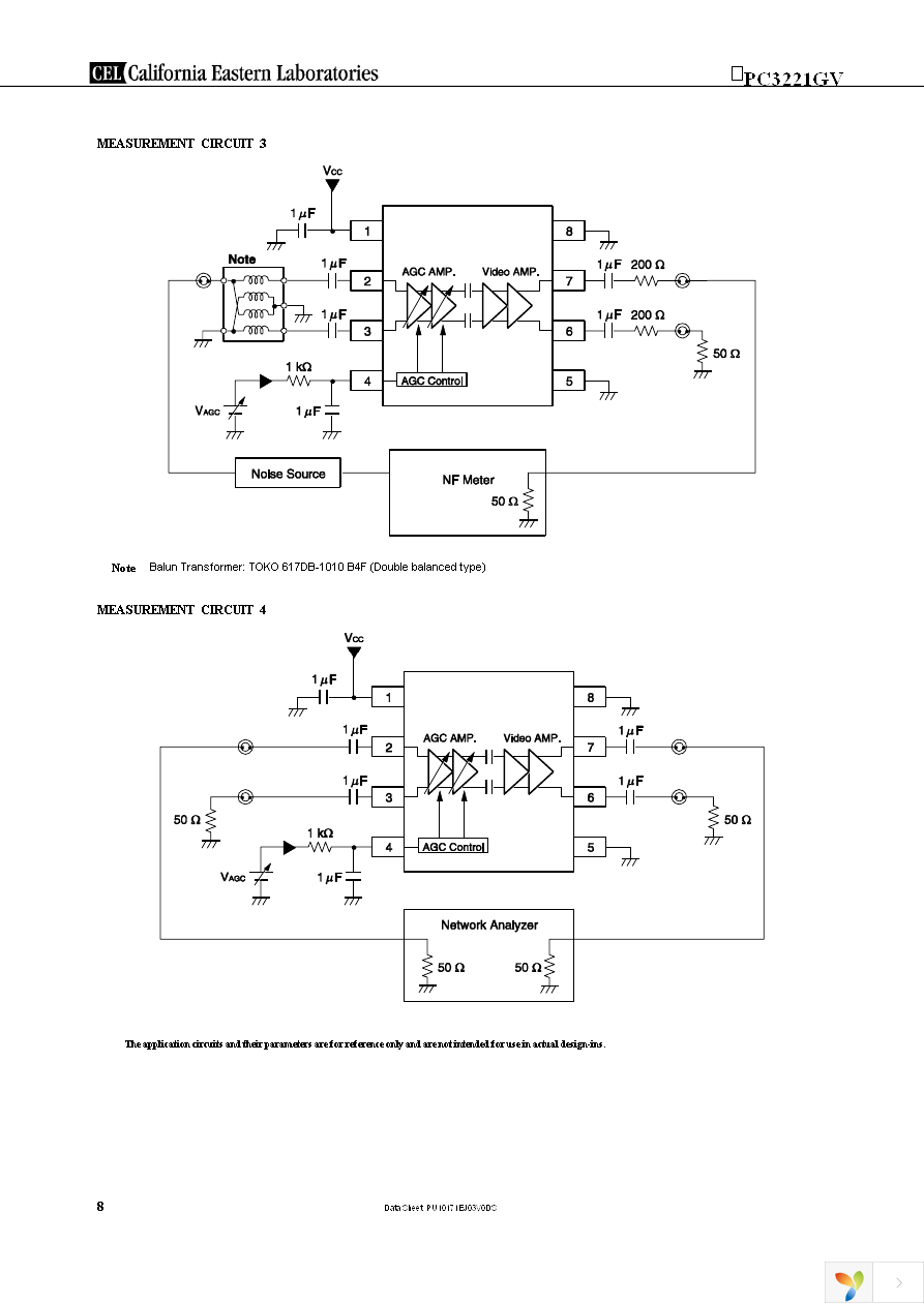 UPC3221GV-EVAL Page 8