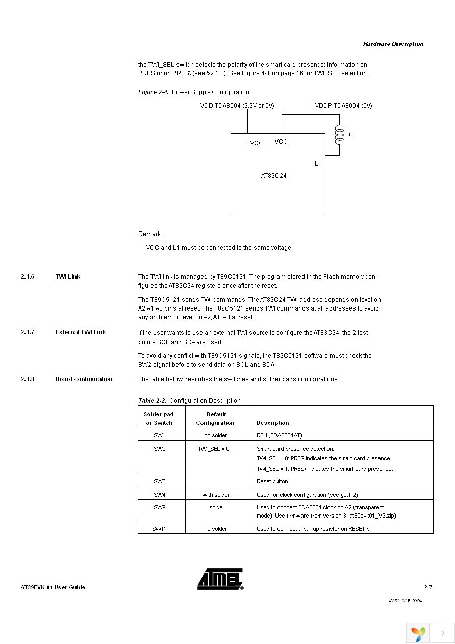 AT89EVK-01 Page 5