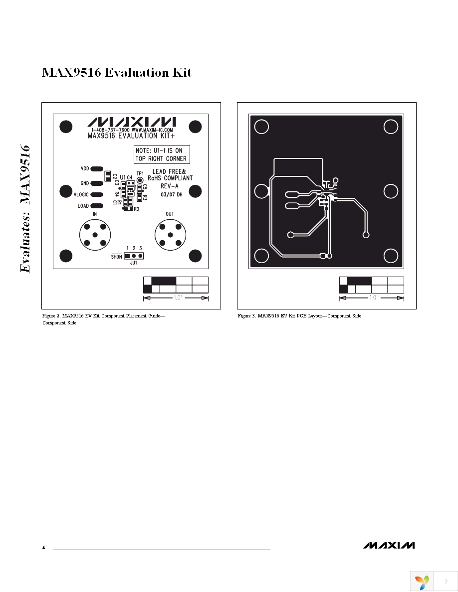 MAX9516EVKIT+ Page 4