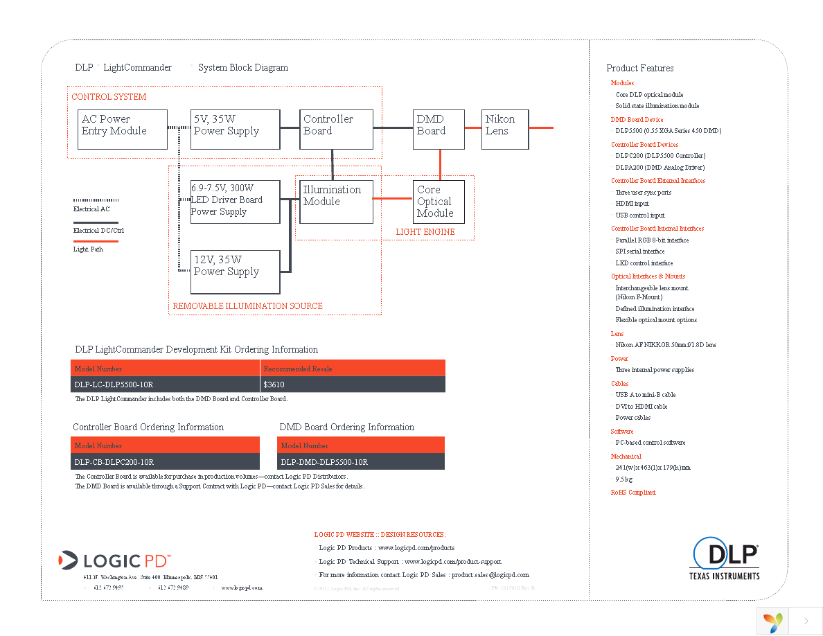 DLP-LC-DLP5500-10R Page 2