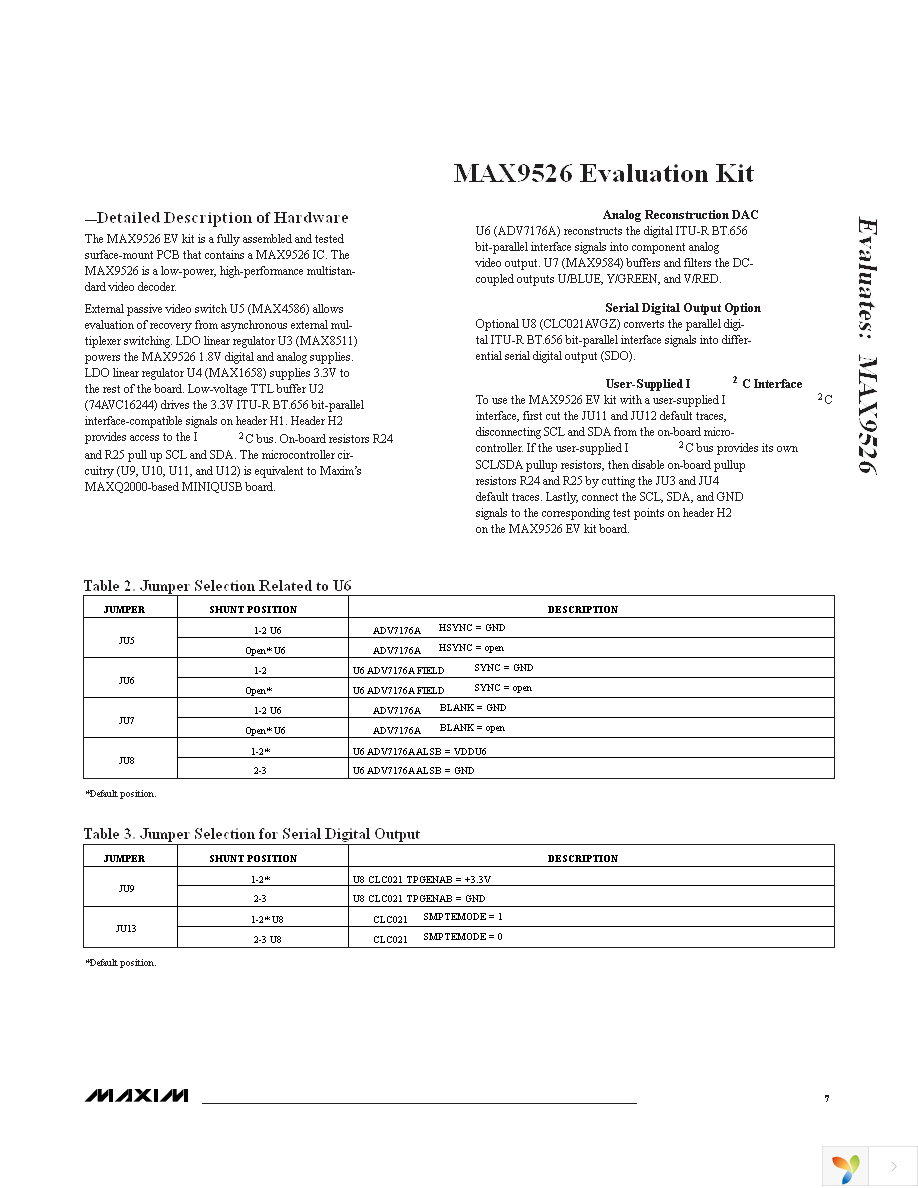 MAX9526EVKIT+ Page 7