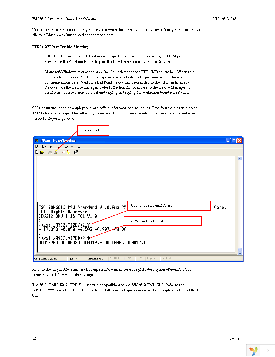 78M6613-EVM-1 Page 12