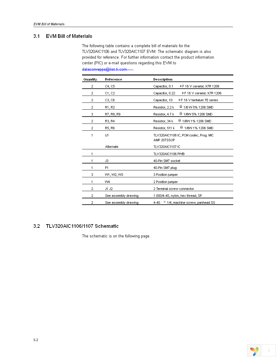 TLV320AIC1106EVM Page 18