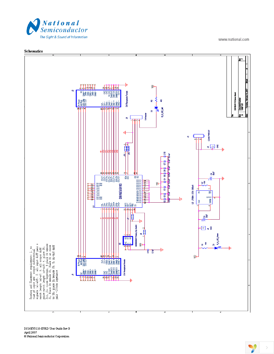 DS16EV5110-EVKD Page 4