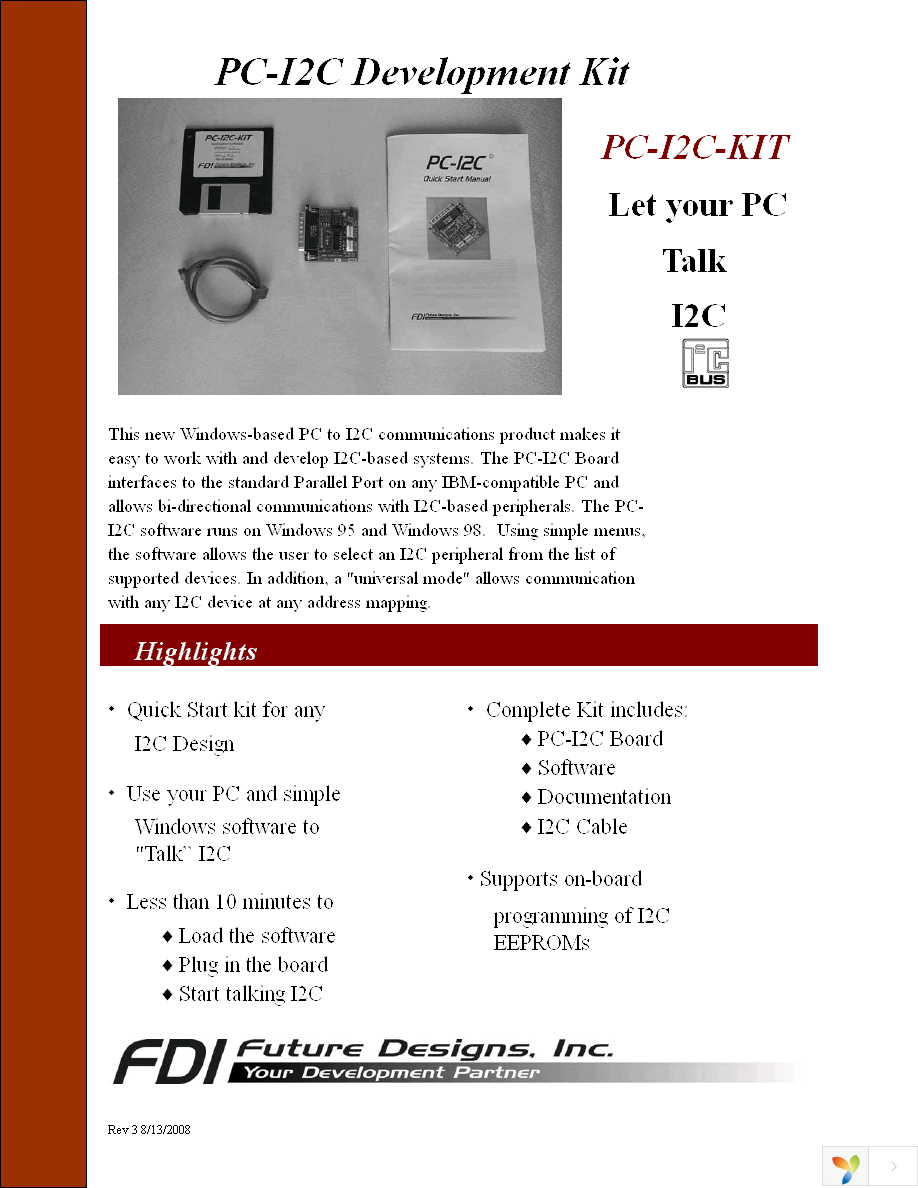 PC-I2C-KIT Page 1