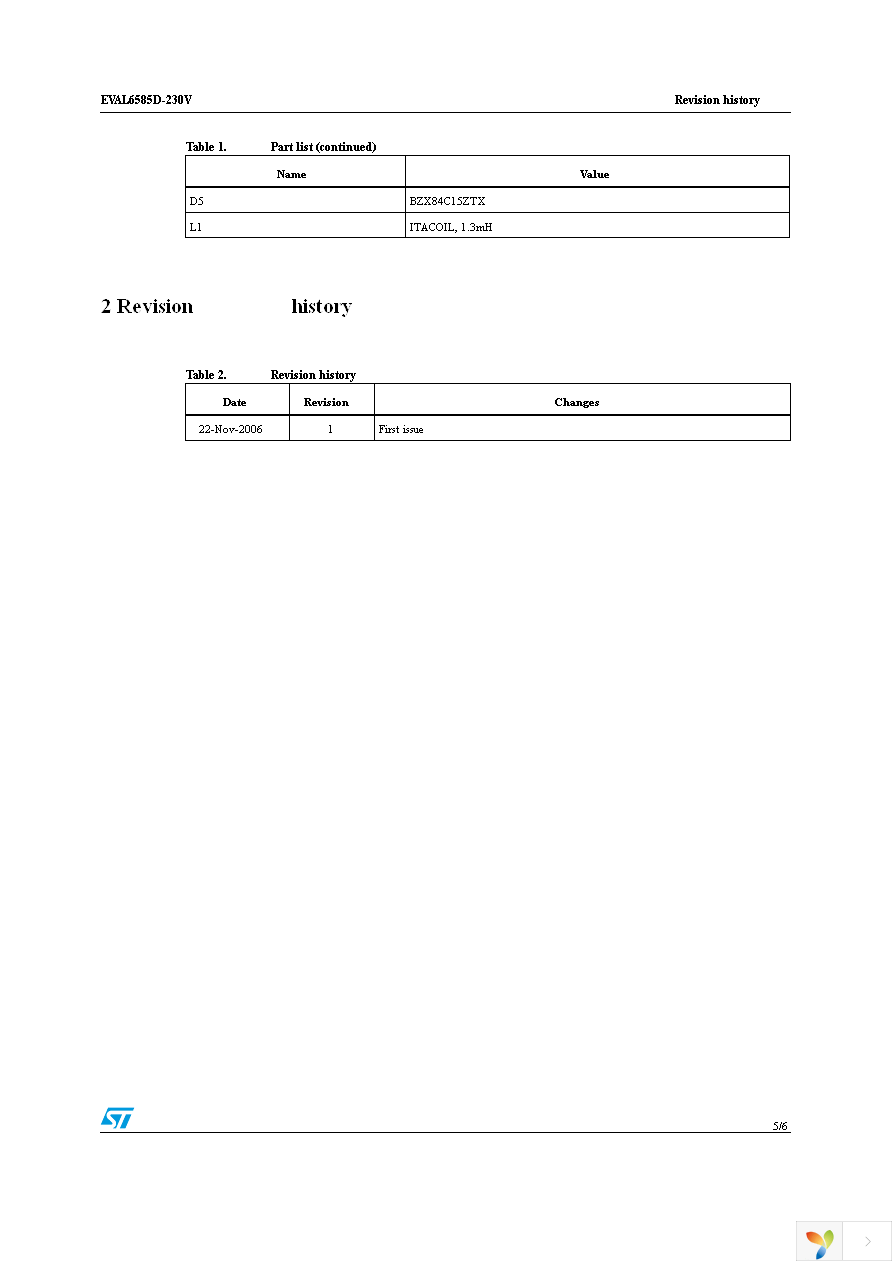 EVAL6585D-230V Page 5