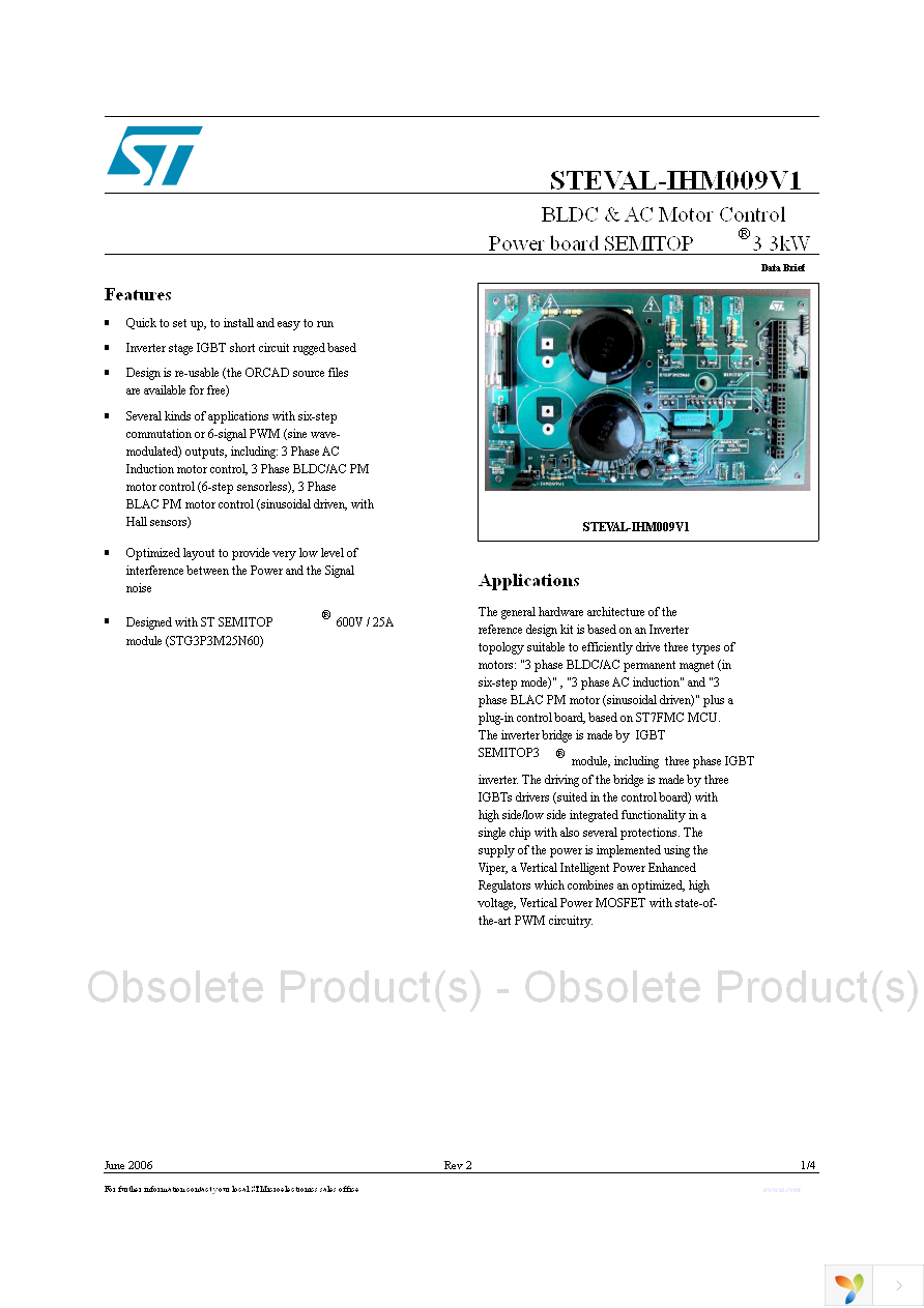 STEVAL-IHM009V1 Page 1