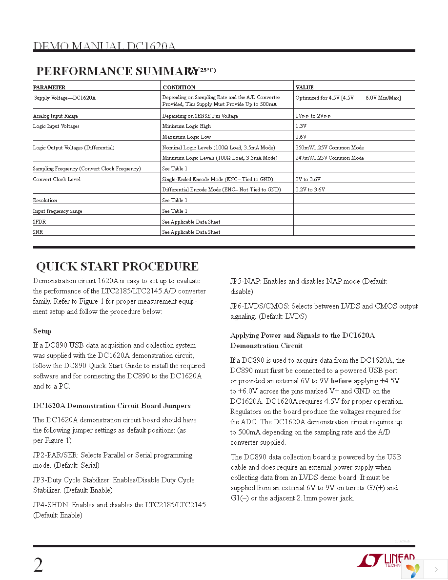 DC1620A-S Page 2