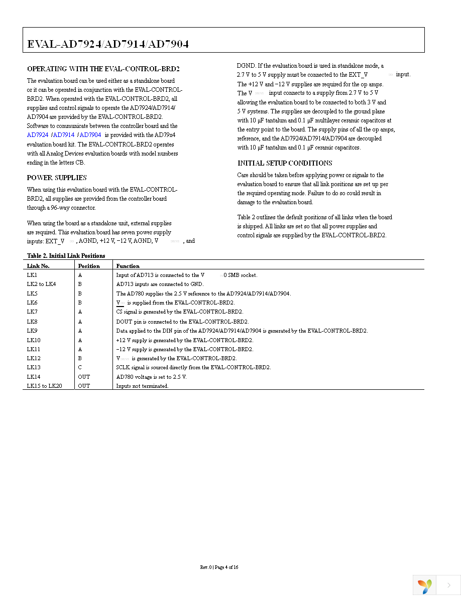 EVAL-AD79X4CBZ Page 4