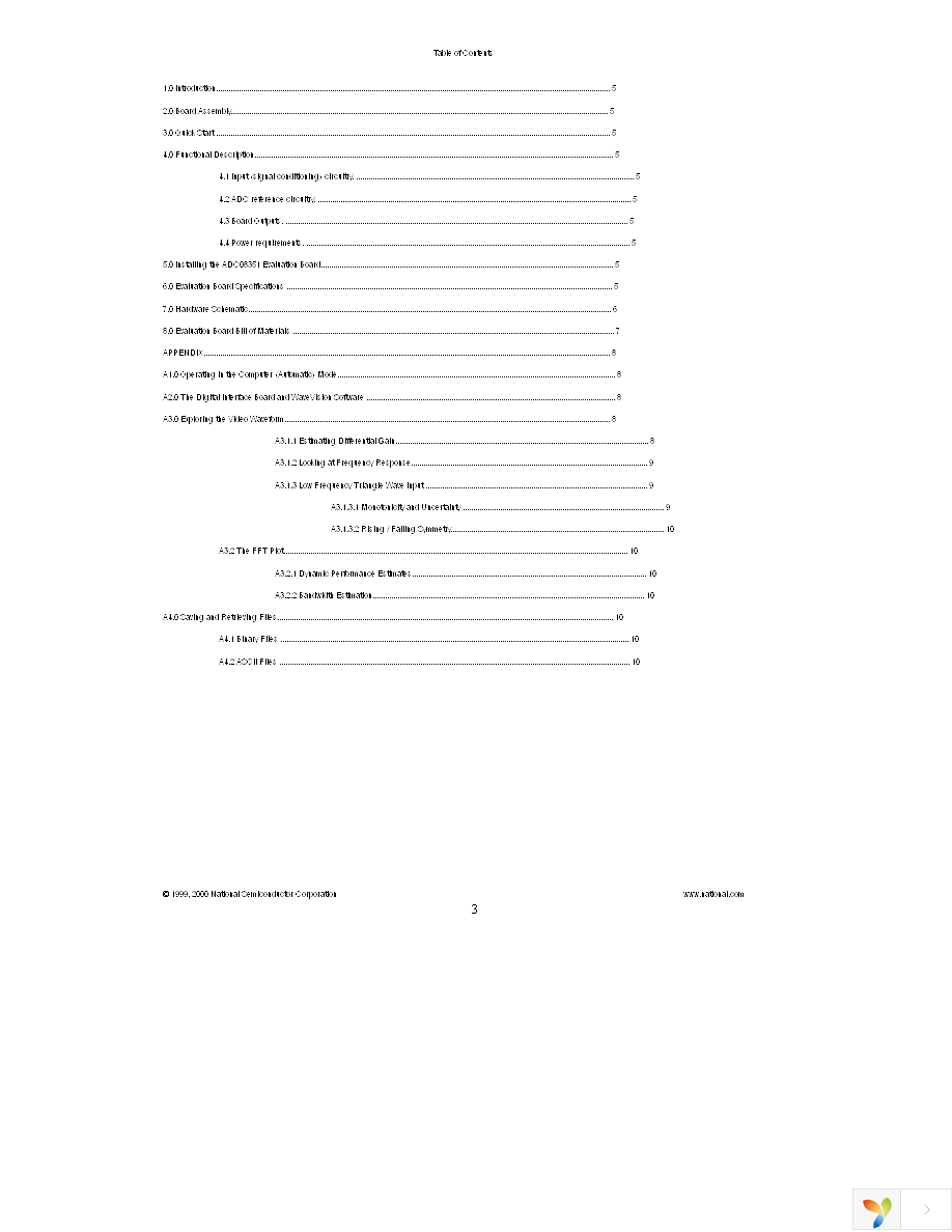 ADC08351EVAL Page 3