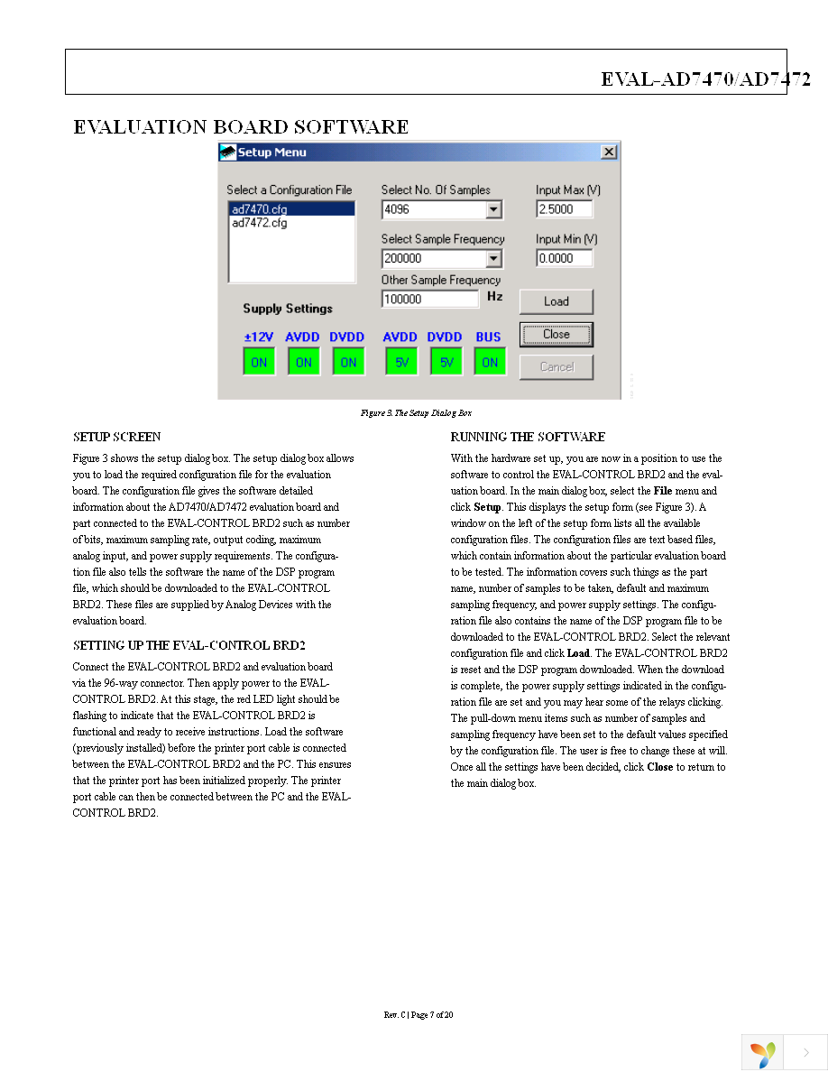 EVAL-AD7472CBZ Page 7