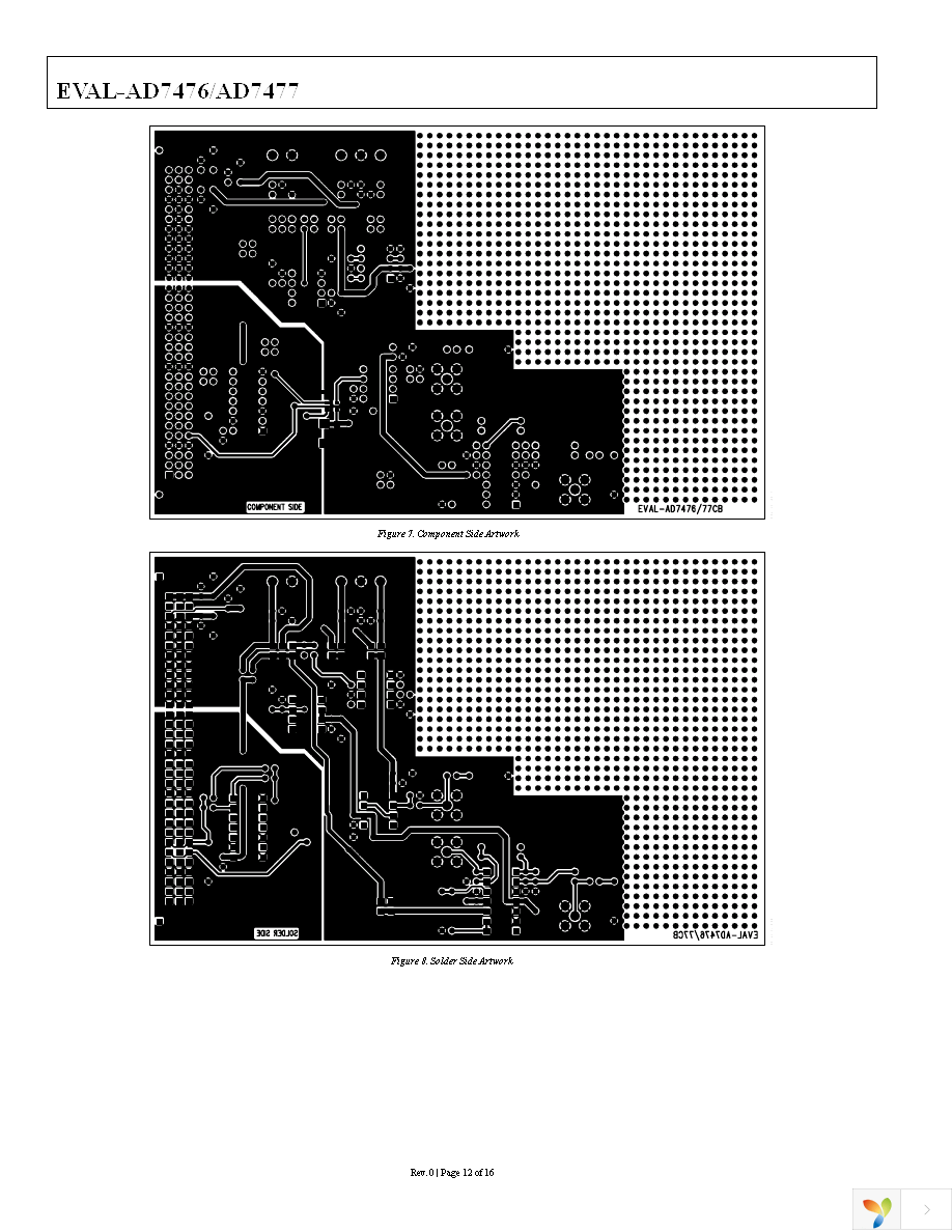 EVAL-AD7476CBZ Page 12