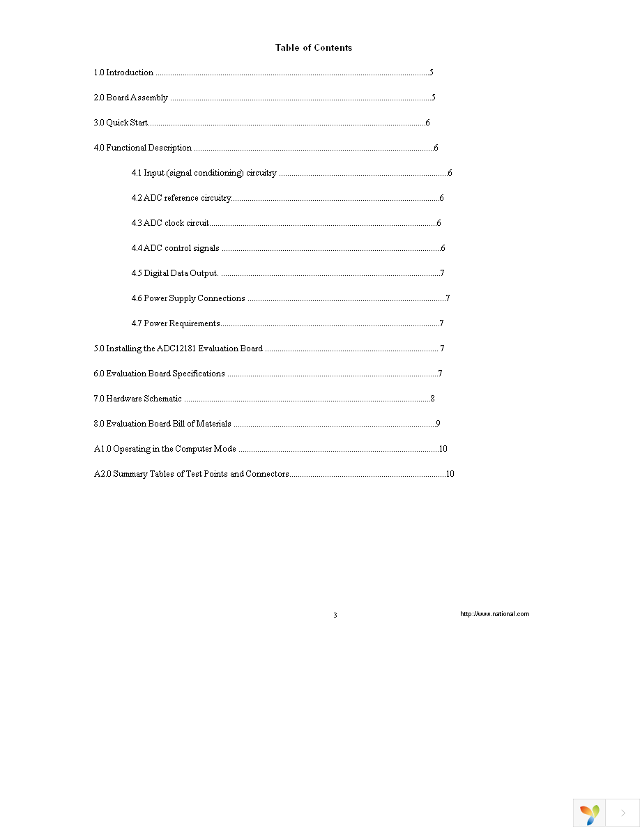 ADC12081EVAL Page 3