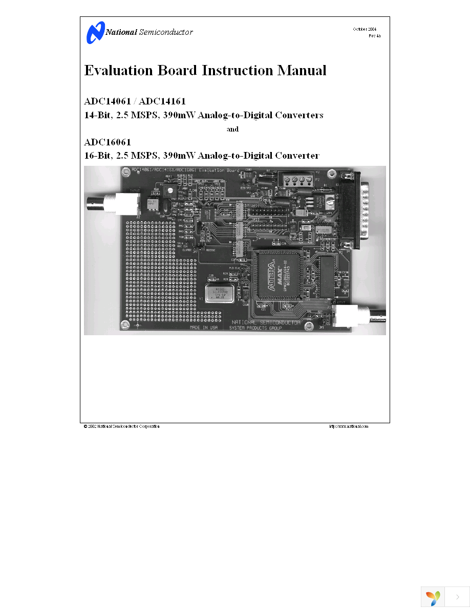 ADC14061EVAL Page 1
